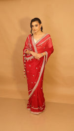 Load image into Gallery viewer, Red Saree Blouse
