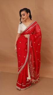 Red Saree Blouse