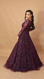 Load image into Gallery viewer, Bridal Wine Gown
