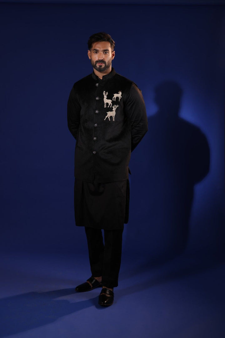 Black Sadri Set