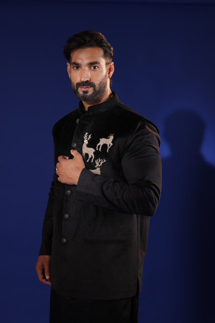 Black Sadri Set