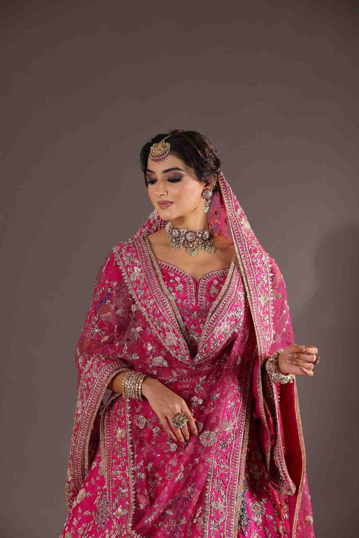 Rani Pink Bridal Lehenga
