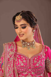 Rani Pink Bridal Lehenga