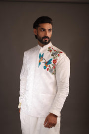 Kingfisher Sadri Set