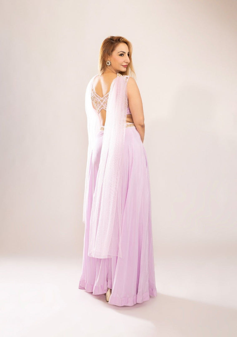 Lavender Palazzo Set