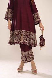 Wine Suit Set – Burj Khalifa Design