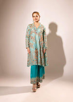 Load image into Gallery viewer, Ice Blue Palazzo Set
