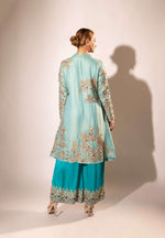 Load image into Gallery viewer, Ice Blue Palazzo Set
