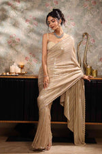 Load image into Gallery viewer, Golden Saree
