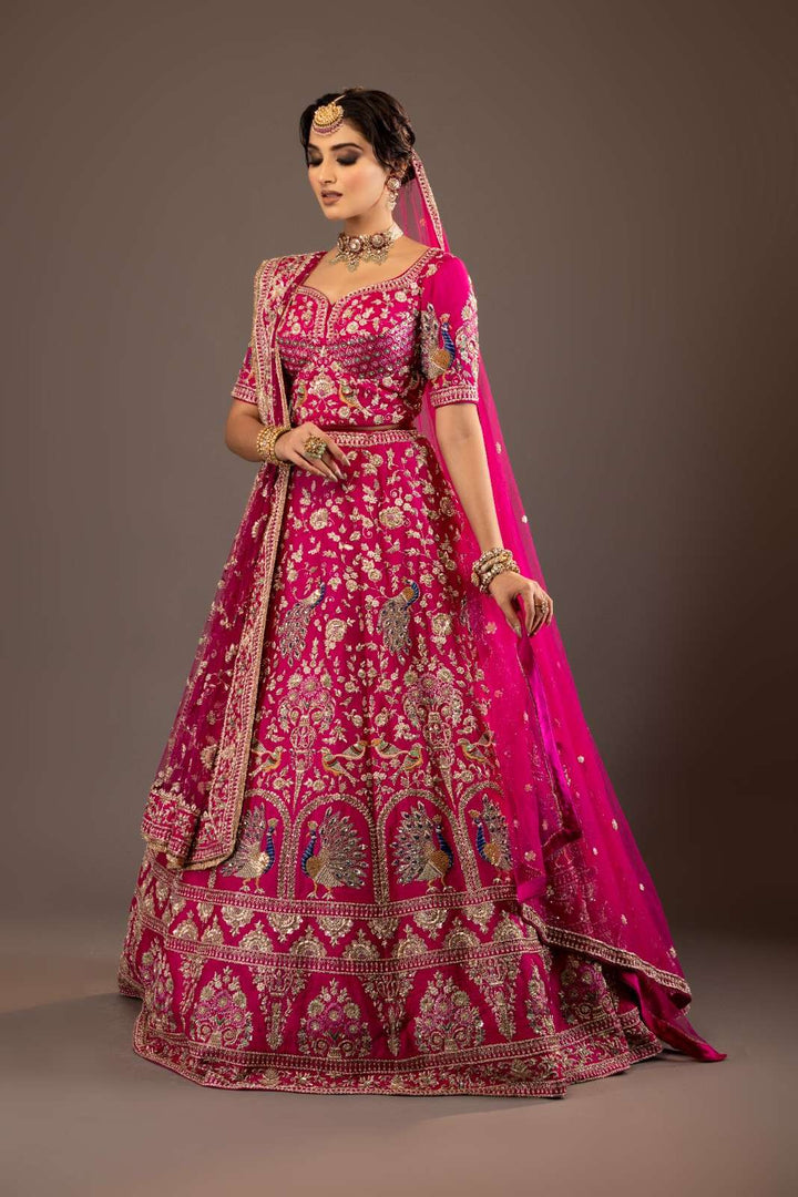 Rani Pink Bridal Lehenga