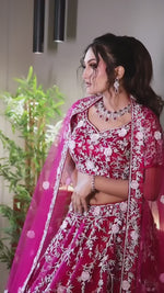 Load and play video in Gallery viewer, RANI LEHANGA SET
