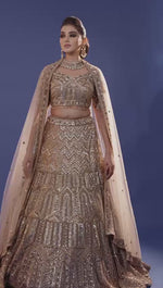 Load and play video in Gallery viewer, Gold Lehenga
